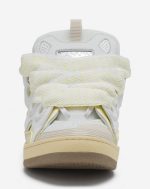 Lanvin leather curb sneakers