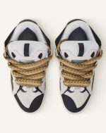 lanvin leather sneakers