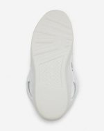 lanvin leather curb sneakers