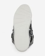 black Lanvin curb sneakers