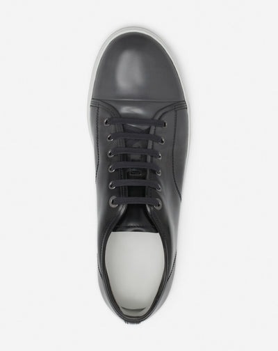 dbb1-gradation-lanvin-leather-sneakers-in-dark-grey LANVIN LEATHER SNEAKERS