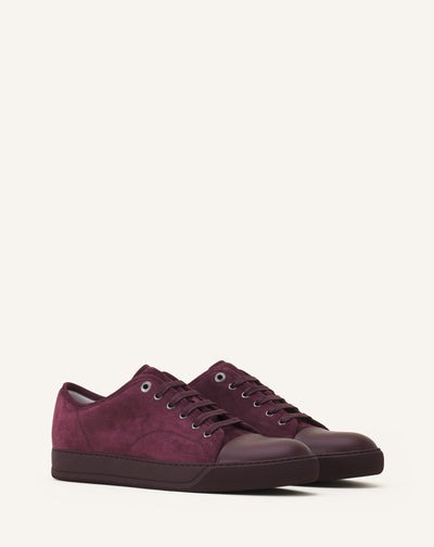 lanvin leather sneakers