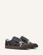 lanvin leather sneakers