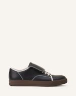 lanvin leather sneakers