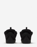 Lanvin leather curb sneakers