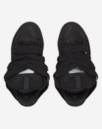 Lanvin leather curb sneakers