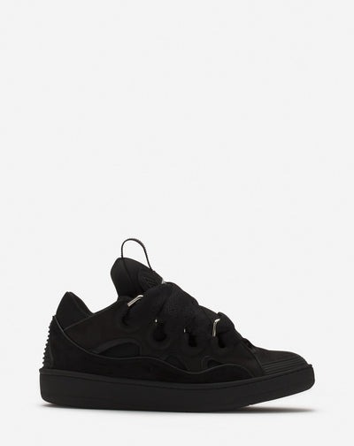 Lanvin leather curb sneakers