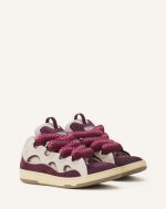 lanvin curb sneakers
