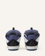 Lanvin leather curb sneakers