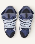 Lanvin leather curb sneakers