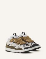 lanvin leather sneakers