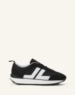 BUMPR NYLON LANVIN SNEAKERS BlackWhite