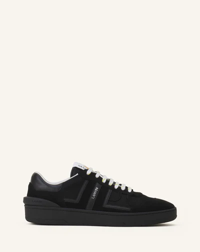 CLAY MESH LANVIN SNEAKERS Black
