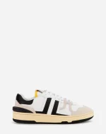 CLAY MESH LANVIN SNEAKERS White Black