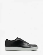DBB1 GRADATION LEATHER SNEAKERS | Dark Grey/Grey