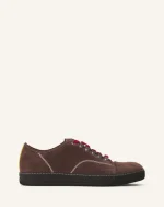 DBB1 HIKING SNEAKERS IN SUEDE LANVIN SNEAKER | Dark Brown/Black