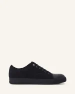 DBB1 LEATHER AND SUEDE SNEAKERS LANVIN SNEAKER | Black Navy