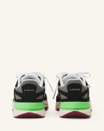 JLA MESH LANVIN SNEAKERS | Black/Green