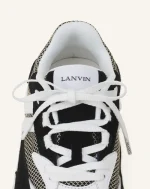 JLA MESH LANVIN SNEAKERS | Black/Green