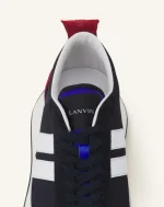 BUMPR NYLON LANVIN SNEAKERS Blanc Marine Noir
