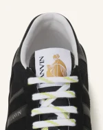 CLAY MESH LANVIN SNEAKERS Black