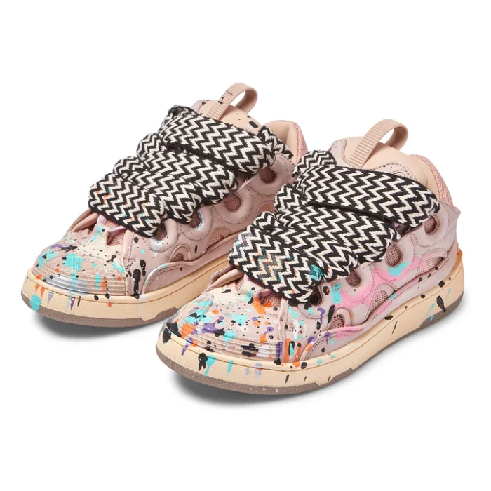 GD X LANVIN CURB SNEAKERS | Pink